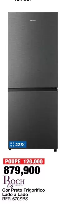 Hisense - Cor Preto Frigorifico Lado a Lado RIFR-670SBS