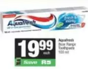 Aquafresh - Base Range Toothpaste