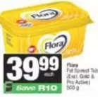 Flora - Fat Spread Tub