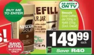 Nescafé - Gold Coffee