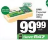 Spar - Prepacked Cheese