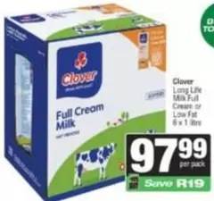 Clover - Full Cream Milk