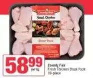 County Fair - Fresh Chicken Breast Pack