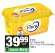 Flora - Fat Spread Tub