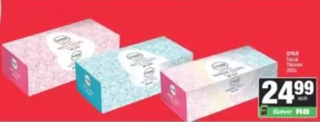 SPA Facial Tissues