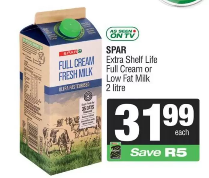 Spar - FULL CREAM FRESH MILK