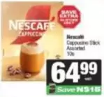 Nescafé - Cappuccino Stick Assorted