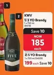 KWV - 3 YO Brandy (84118)