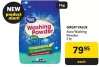 Great Value - Auto Washing Powder