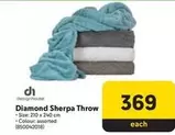 Diamond - Sherpa Throw (850042018)
