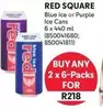 Red Square - Blue Ice or Purple Ice Cans 6 x 440 ml (850041680; 850041811)