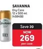 Savanna - Dry Cans 12 x 500 mL (438458)