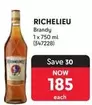 Richelieu - Brandy 1 x 750 ml (347228)