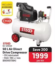 50 L Air Direct Drive Compressor SC-2055K