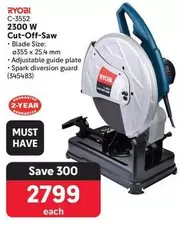 ryobi - C-3552 2300 W Cut-Off-Saw