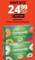 Twinsaver - Facial Tissues