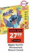 Nutrific - Alpen Wholewheat Biscuit Cereal