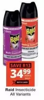 Raid - Insecticide All Variants