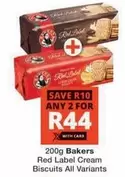 Bakers - Red Label Cream Biscuits