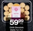 Chilli Chocolate Chefs Pani Puri