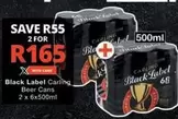 Carling - Black Label Beer Cans
