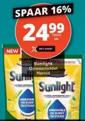 Sunlight -  Opwasmiddel Hervul Power