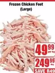 Frozen - Chicken Feet (Large)