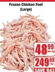 Frozen - Chicken Feet (Large)
