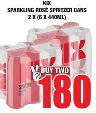SPARKLING ROS
SPRITZER CANS