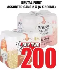 Apple - ASSORTED CANS