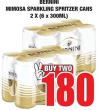 Bernini - MIMOSA SPARKLING SPRITZER CANS