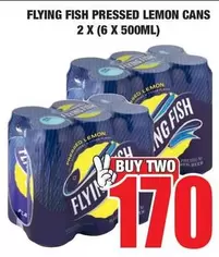 Flying Fish - PRESSED LEMON CANS