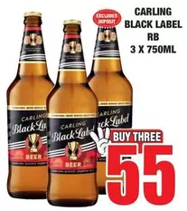 Carling - BLACK LABEL RB