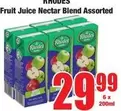 Rhodes - Fruit Juice Nectar Blend Assorted