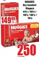 Huggies - Dry Comfort Diapers