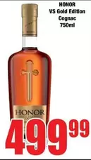 Honor - VS Gold Edition Cognac 750ml
