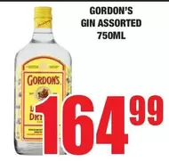 Gordon's - GIN ASSORTED