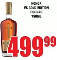 Honor - VS GOLD EDITION COGNAC