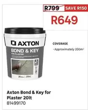 Axton - Bond & Key For Plaster 20lt