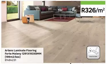 Artens - Laminate Flooring Forte Maleny 1291x193x8mm (199m²/box)
