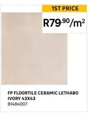 Fp Floortile Ceramic Lethabo Ivory 43x43