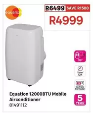Equation - 12000BTU Mobile Airconditioner 