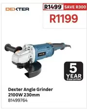 Dexter - Angle Grinder 2100W 230mm 