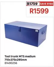 Tool Trunk MTS Medium 710x375x295mm