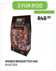 Weber - Briquettes 4KG 