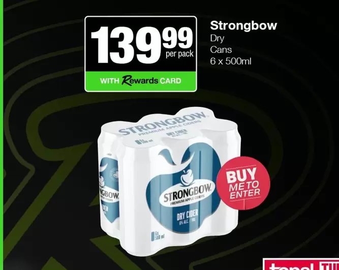 Strongbow - Dry Cans
