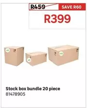 Stock Box Bundle 20 Piece 