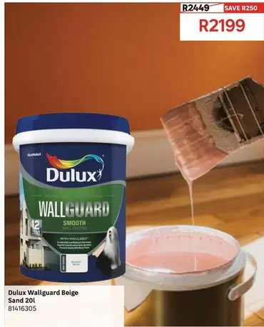 Dulux - Wallguard Beige Sand 20L 