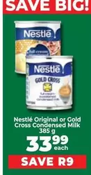 Nestlé - Original or Gold Cross Condensed Milk