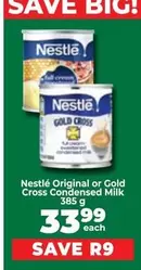 Nestlé - Original or Gold Cross Condensed Milk